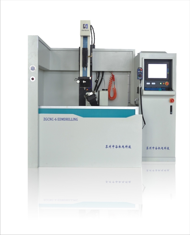 El alambre multi auto del CNC EDM del eje cortó la perforación de la máquina con los ficheros del cad y registra la posición de los agujeros