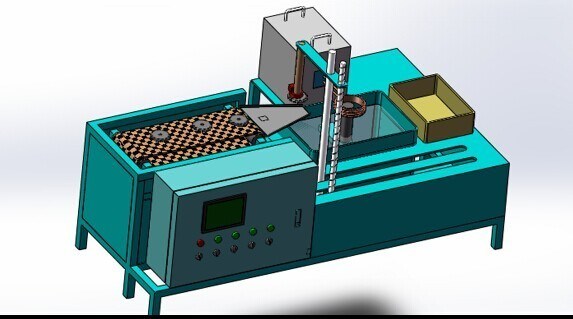 Equipo de la herramienta del endurecimiento de inducción de la FCC 100KW 10-50khz del CE con control del PLC